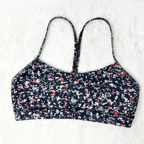 Lululemon Flow Y Bra Nulu Light
Support Water Blossom Multi Size 10 - Picture 1 of 5